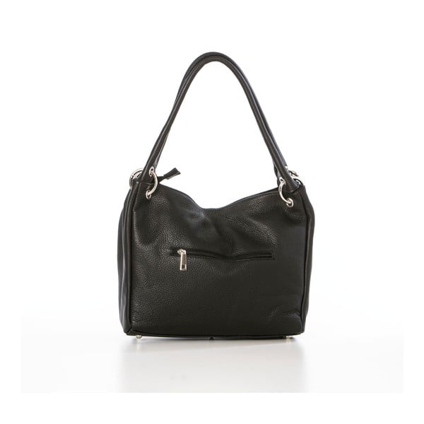 Usnjena torbica Dellio Black-image-1