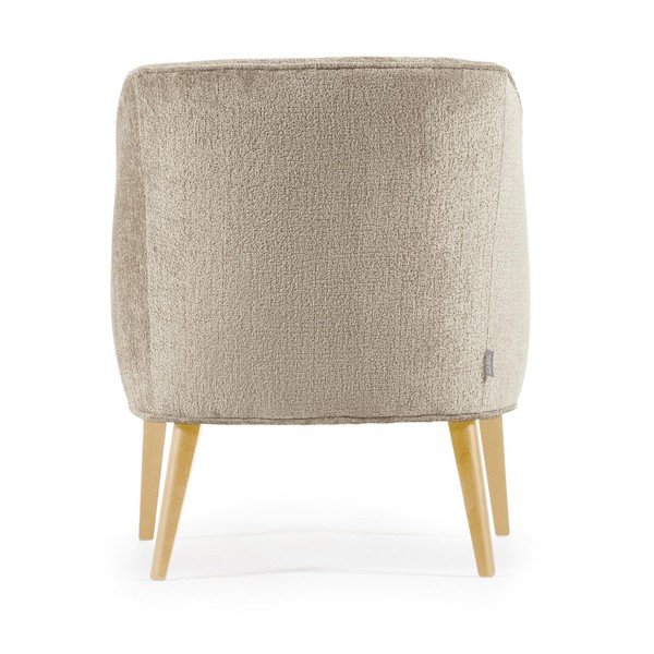 Bež fotelj Bobly - Kave Home-image-4