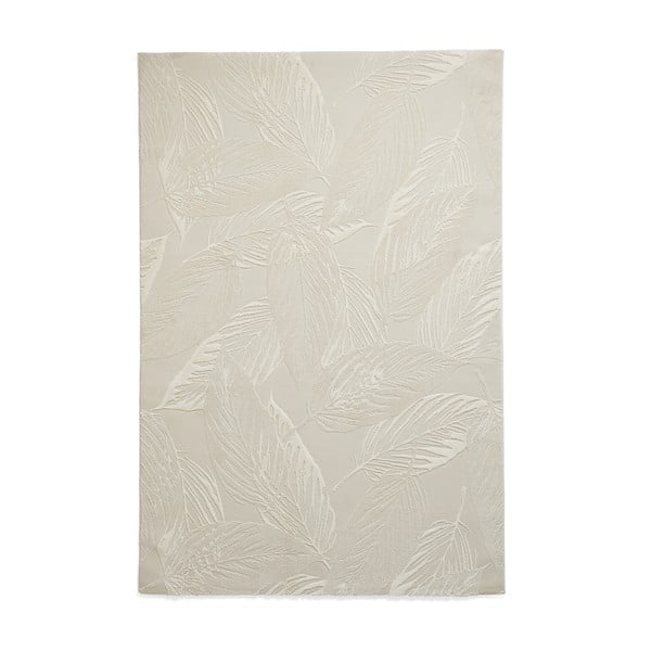 Kremno bela pralna preproga iz recikliranih vlaken 120x170 cm Flores – Think Rugs