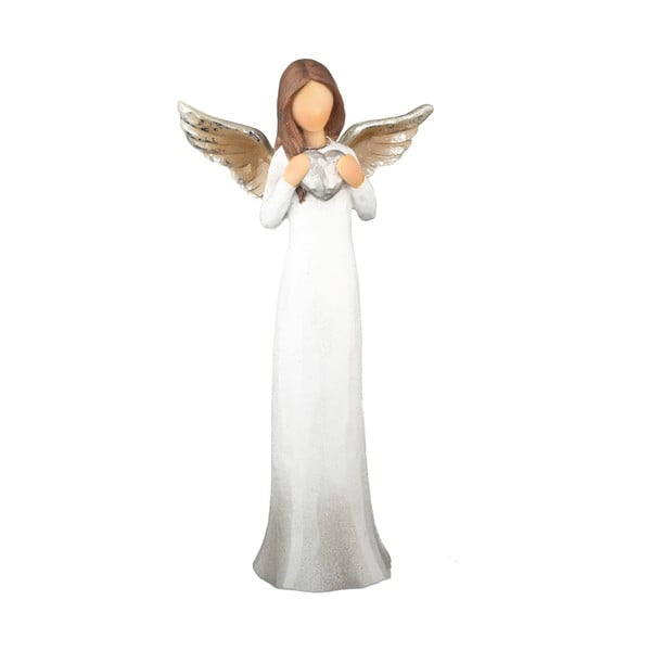 Dekorativni angel, ki drži srce Dakls
