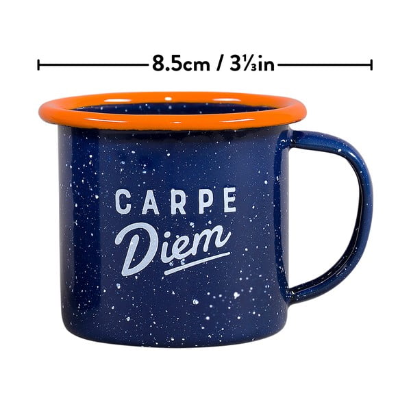 Modre skodelice iz emajla v kompletu 2 ks 0.12 l – Gentlemen's Hardware-image-2