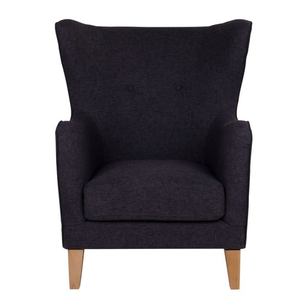 Temno siv fotelj House Nordic Campo Armchair