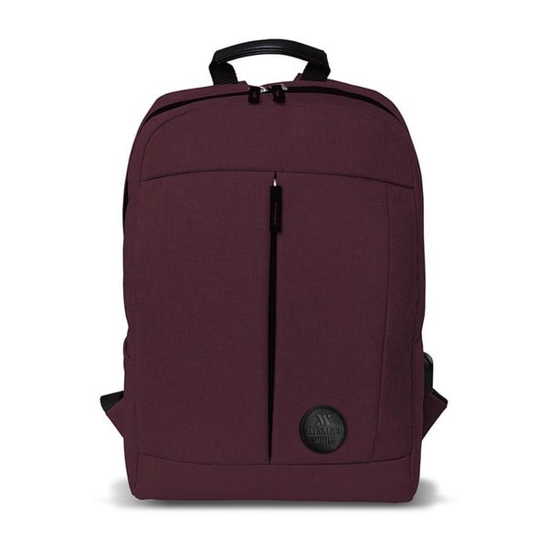 Temno rdeč nahrbtnik z USB priključkom My Valice GALAXY Smart Bag
