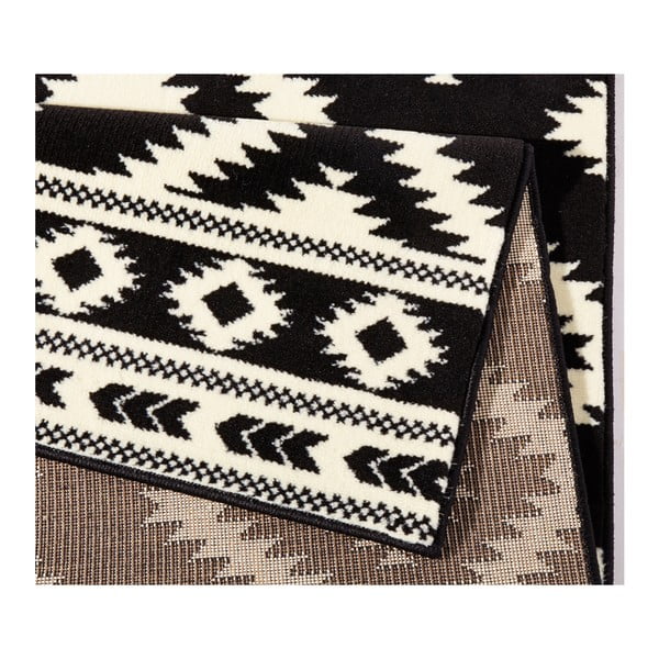 Črna preproga Hanse Home Gloria Ethno, 80 x 150 cm-image-2