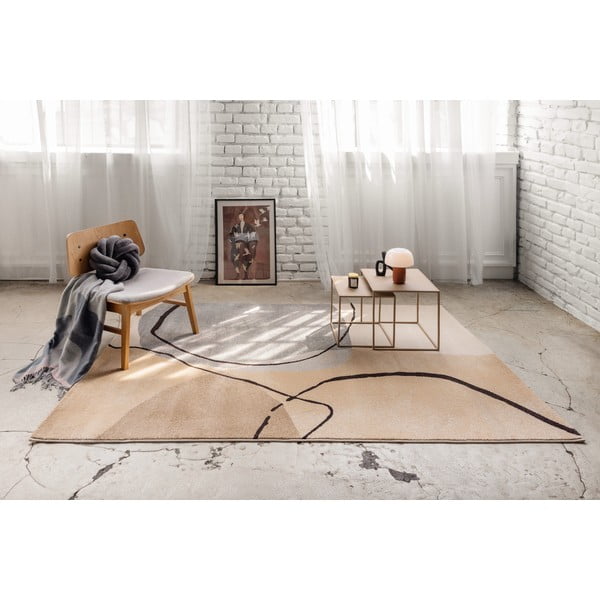 Bež preproga 200x290 cm Abstracta – Universal-image-1