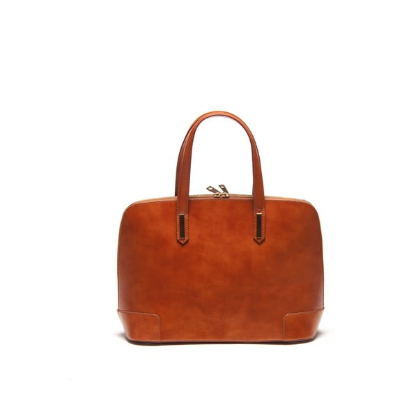 Usnjena torbica Luisa Vanini 364 Cognac-image-1