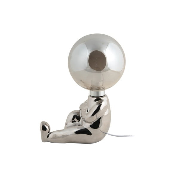 Otroška namizna svetilka v srebrni barvi Joey – Leitmotiv-image-2