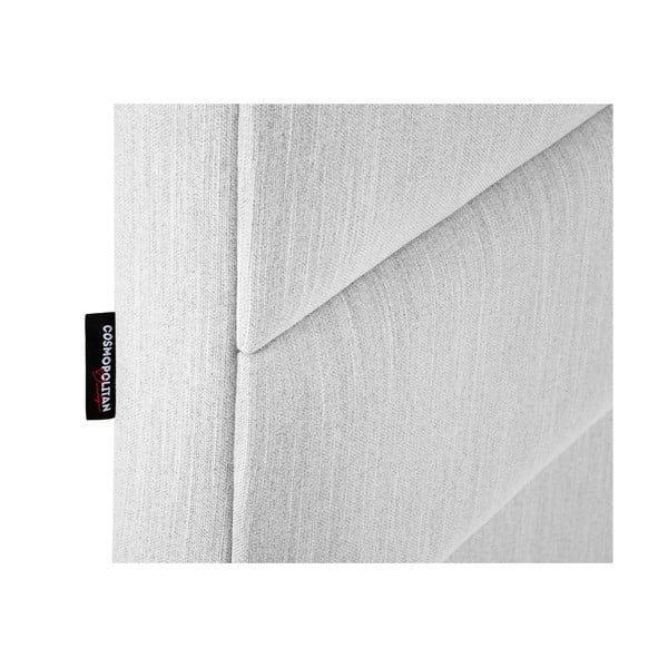 Svetlo sivo oblazinjeno vzglavje 160x120 cm NY - Cosmopolitan Design-image-4