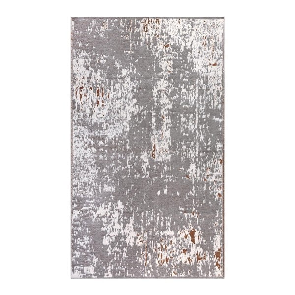 Reverzibilna siva in bež preproga Vitaus Dinah II, 77 x 200 cm