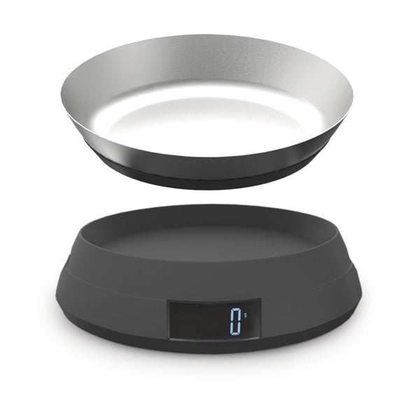Siva digitalna kuhinjska tehtnica Joseph Joseph Switch-image-4