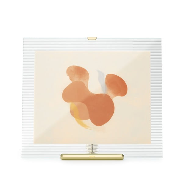 Steklen stoječ okvir v zlati barvi 26x30,5 cm Flute – Umbra-image-2