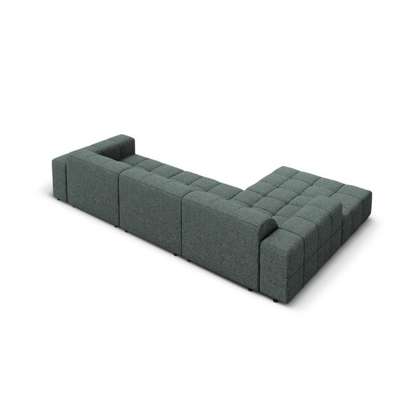 Turkizna kotna sedežna garnitura (levi kot) Chicago – Cosmopolitan Design-image-4