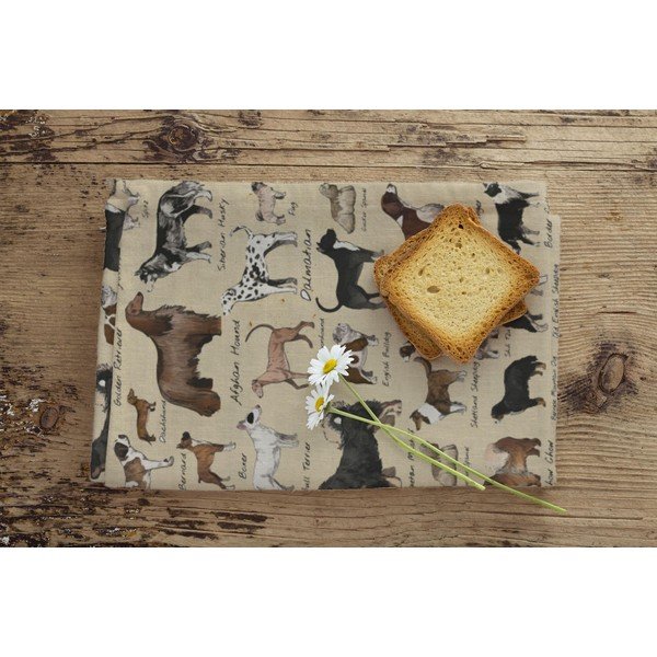 Kuhinjska krpa 70x50 cm Dogs - Little Nice Things-image-1
