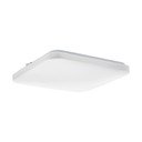 Bela LED stropna svetilka 33x33 cm FRANIA – EGLO