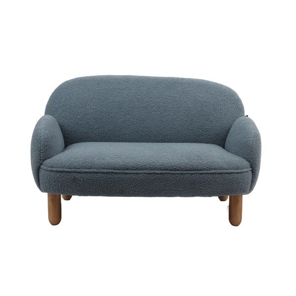 Bež otroška sedežna garnitura iz tkanine bouclé 89 cm Rocky – Vipack