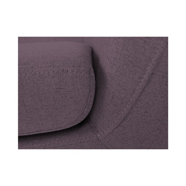 Vijolična dvosedežna zofa z rjavimi nogami Mazzini Sofas Piemont-image-4