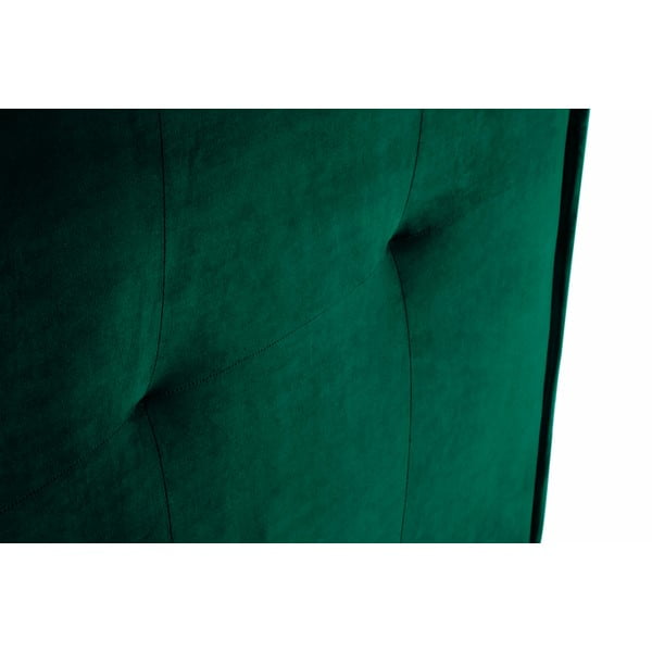 Temno zeleno vzglavje 140x120 cm Monica – Milo Casa-image-3