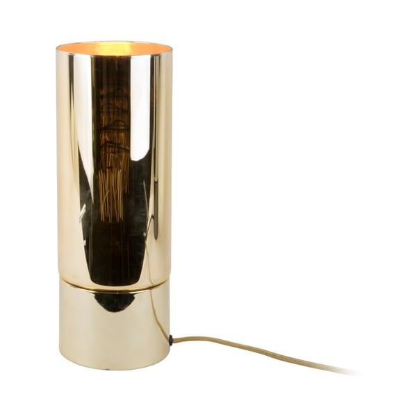 Namizna svetilka v zlati barvi z zrcalnim sijajem Leitmotiv Lax