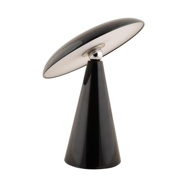 Črna LED zatemnitvena namizna svetilka (višina 26 cm) Phoebe – Leitmotiv