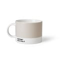 Bela/siva keramična skodelica 475 ml Warm Gray 2 – Pantone