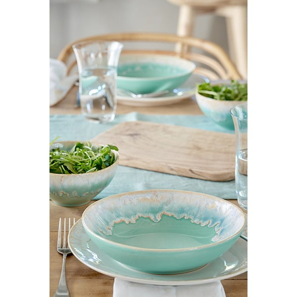 Moder/turkizen lončen krožnik ø 27 cm Taormina – Casafina-image-1