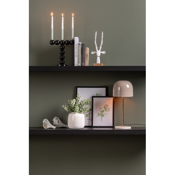 Kremno bela namizna svetilka s kovinskim senčilom (višina 50 cm) Manta – Leitmotiv-image-2