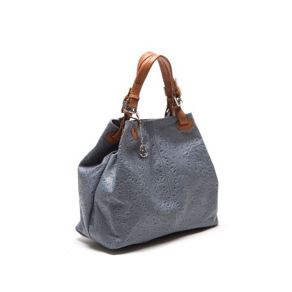 Usnjena torbica Anna Luchini 2121 Grigio-image-2