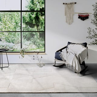 Kremno bela ročno tkana volnena preproga 160x230 cm Ursule – Villeroy&Boch