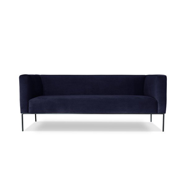 Temno modra trisedežna zofa Windsor & Co. Zofe Neptun