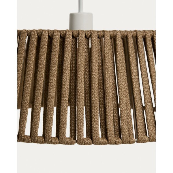 Bež kovinsko senčilo ø 46 cm Aldet – Kave Home-image-3