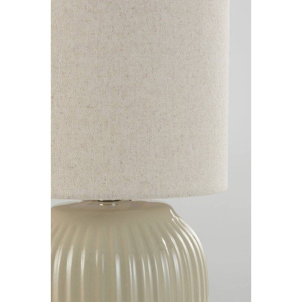 Bež keramična namizna svetilka (višina 41,5 cm) Karlsson – Jotex-image-4