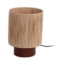 Namizna svetilka v naravni barvi s senčnikom iz papirnatega prepleta (višina 28,5 cm)  Sheer  – Leitmotiv