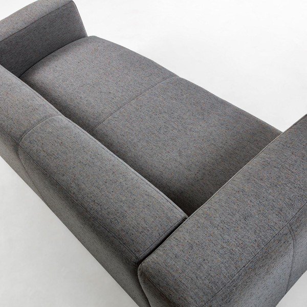 Temno siva zofa Kave Home Blok-image-1