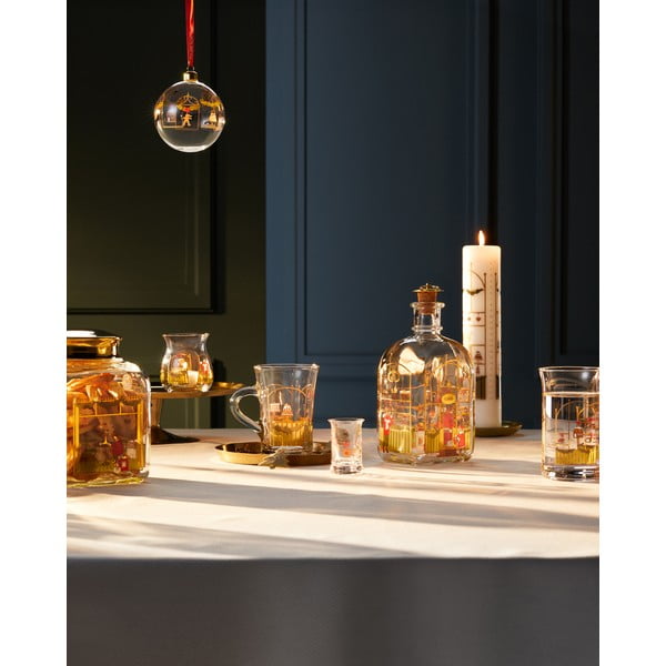 Steklen ročno pihan božični okrasek ø 8 cm Annual Christmas Bauble – Holmegaard-image-3