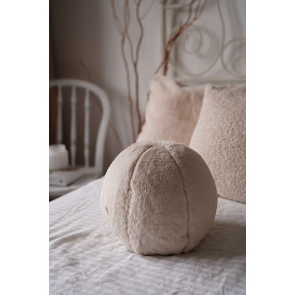 Okrasna blazina iz mikropliša ø 25 cm Top – Mioli Decor-image-1