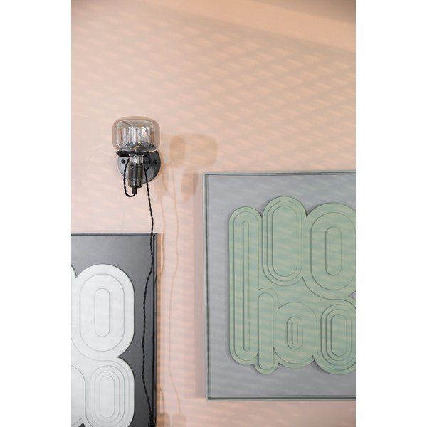 Črna LED stenska svetilka Hazy – Zuiver-image-2