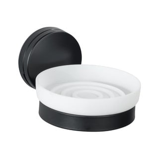 Črno-beli stenski dozirnik za milo Wenko Static-Loc® Plus