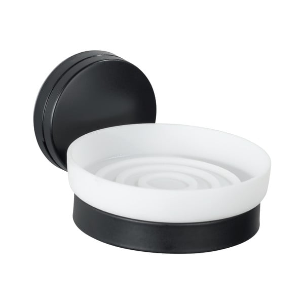 Črno-beli stenski dozirnik za milo Wenko Static-Loc® Plus