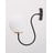 Črno-bela stenska svetilka ø 15 cm Oslo – Squid Lighting