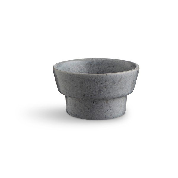 Sivi svečnik iz kamenine Kähler Design Ombria, ⌀ 9 cm