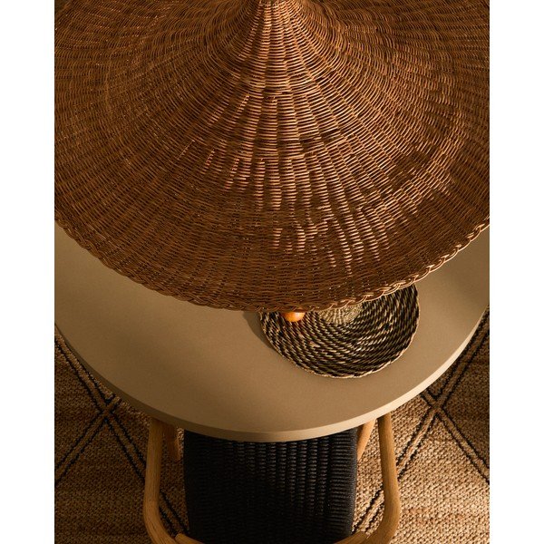 Senčilo v naravni barvi ø 92 cm Bladia – Kave Home-image-2