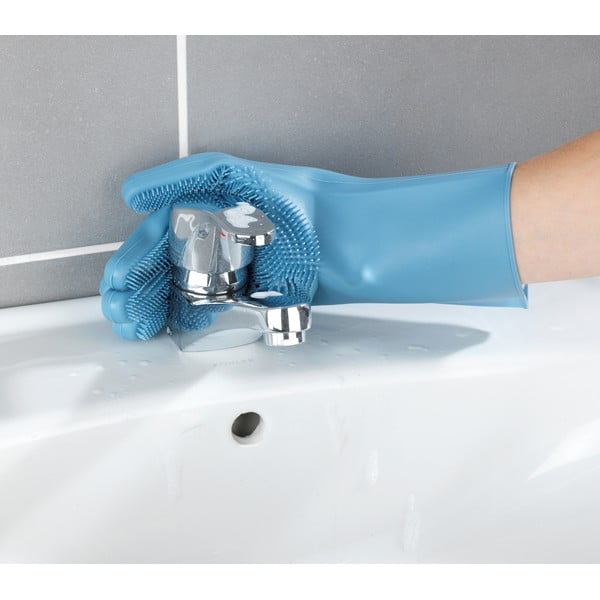 Par silikonskih rokavic za pomivanje posode Wenko Rena-image-4