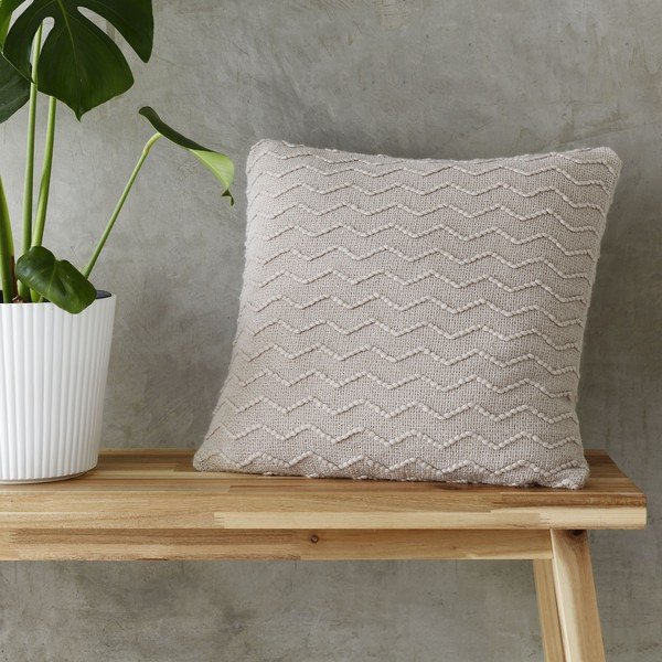 Okrasna blazina 43x43 cm Chevron - Catherine Lansfield-image-1