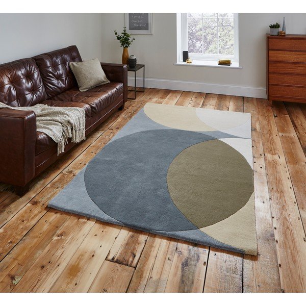 Volnena preproga Think Rugs Elements Circle, 120 x 170 cm-image-1