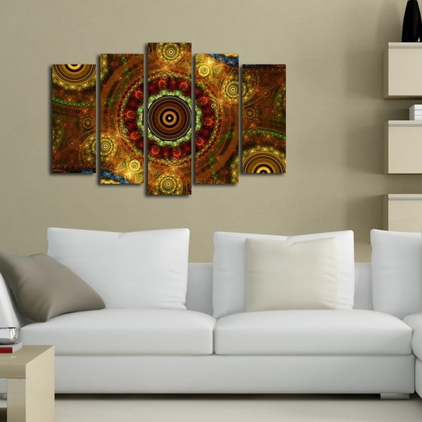 Večdelna slika Boho, 105 x 70 cm-image-1
