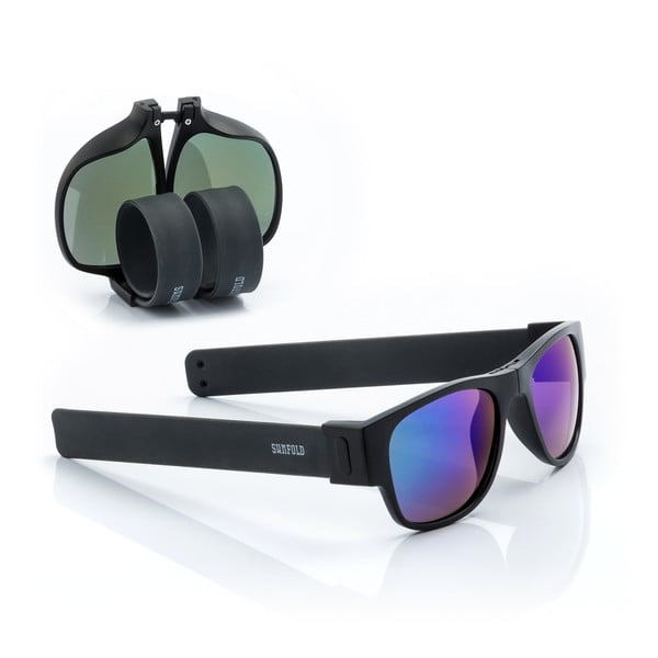 Črno-modra sončna očala InnovaGoods Sunfold ES3