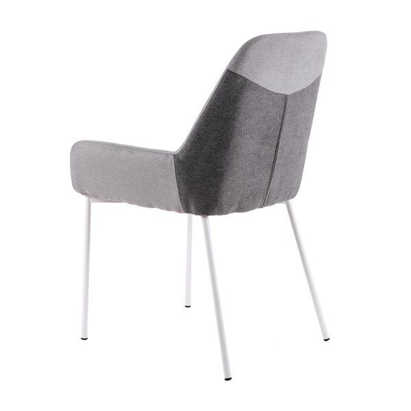Komplet 4 sivih jedilnih stolov sømcasa Martina-image-4