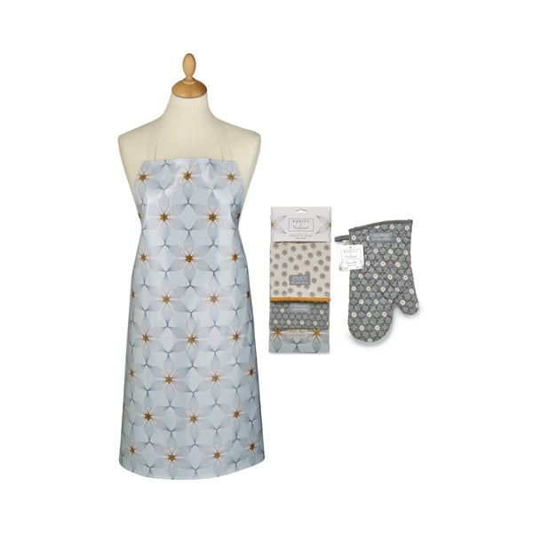 Kuhinjske krpe, predpasnik in kuhinjska rokavica v kompletu 5 ks Purity – Cooksmart ®