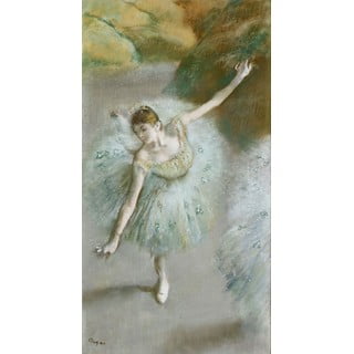Reprodukcija slike Edgar Degas - Dancer in Green 55 x 30 cm