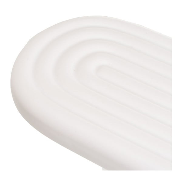 Bel keramičen komplet pripomočkov za kopalnico – Casa Selección-image-2